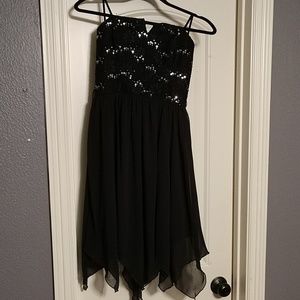 Black special occasion dress